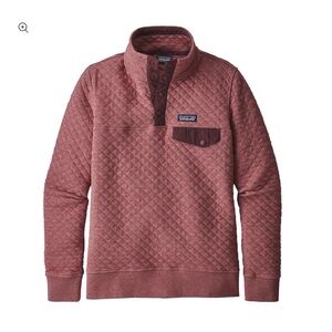 Patagonia Quilt Snap-T Organic Cotton Pullover Women’s Size M